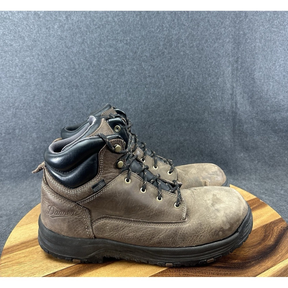 Danner Caliper 6" Brown AL Boots Mens Size 11D Aluminum Safety Toe